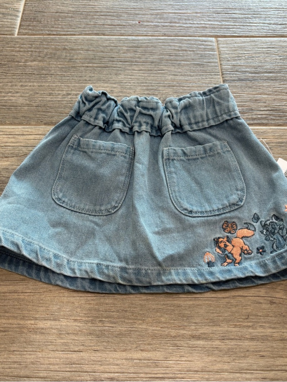 Toddler Disney Critters Denim Skirt Girls size 2T RARE HARD TO FIND